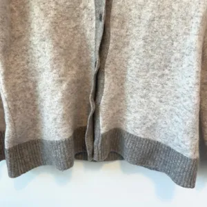 Athleta Women's Grey Westlake Merino Wool Blend Cardigan‎ Sweater Size Small thumbnail 4