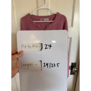 Free People FP Beach mauve‎ Hailee sweater size medium thumbnail 10
