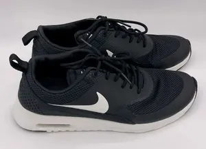 Nike women’s air max Thea black mesh running sneaker performance athletic size10 thumbnail 1