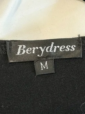 Black Berydress Sexy Mini Dress Size Medium thumbnail 8