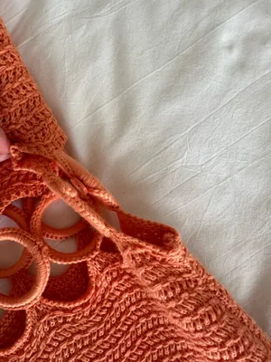 Orange maxi dress thumbnail 6