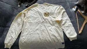 Disney Light Yellow Spirit Jersey for WDW with gold glitter and lettering thumbnail 1