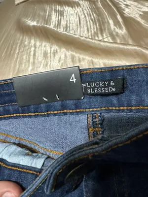 Lucky & Blessed Denim Shorts thumbnail 3