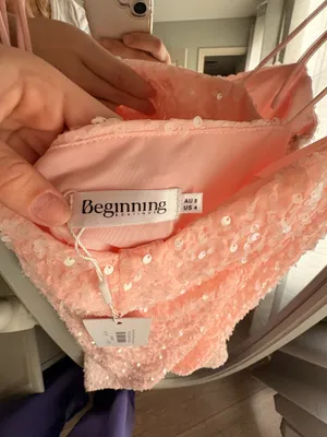 Beginning Boutique Short Sequin dress thumbnail 3