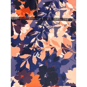 Old Navy Leggings L Multi Floral Powersoft Go Dry High Rise Pockets Athleisure thumbnail 5