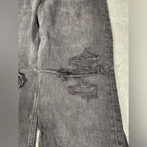 Agolde denim jeans 90’s jean black 27 distressed thumbnail 3