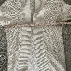 ROXY Near Future Knit Fringe Cardigan Open Front Long Sleeve Size Medium thumbnail 5