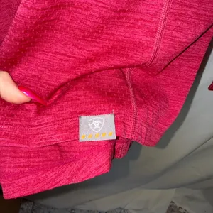 Ariat Rebar Evolution 1/2 Zip Top Womens M Pink Space Dye Long Sleeve Equestrian thumbnail 10