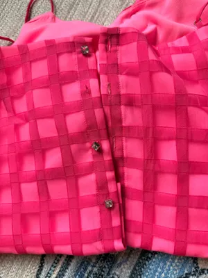 Neu Byrne pink bow top Size XS thumbnail 2