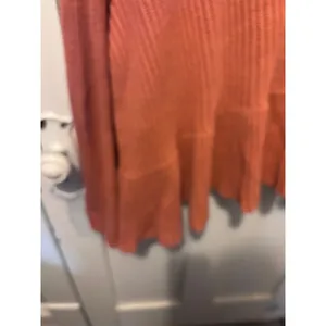 Free People Oversized Layer Cake Sweater L Dusty Rose coastal grandmother thumbnail 7