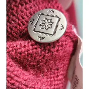 Woolrich Christmas Cardigan Snowman Embroidered Button Up Sweater L‎ thumbnail 9