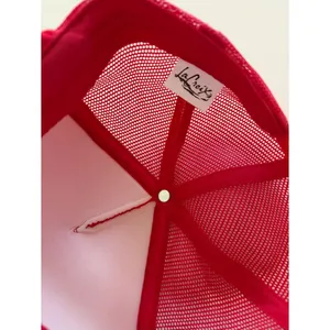 LaCroix Lover Red Pink Trucker Hat Coquette Y2K Mesh Snapback Cap Adjustable thumbnail 9