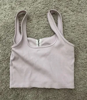 Abercrombie pink hook and eye top thumbnail 1