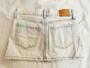 Aeropostale Low-Rise Mini Denim Skirt thumbnail 4