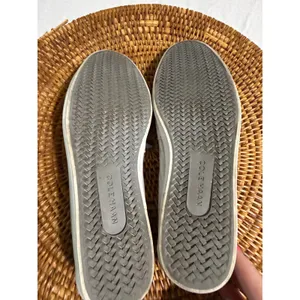 Cole Haan Womens Metallic Silver Leather Penny Loafers D44641 Size 7.5B thumbnail 7