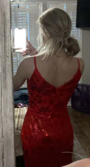 Red Prom Dress Size 0 thumbnail 4