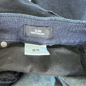 Express Women’s Slim Super High Rise‎ Blue Jeans thumbnail 7