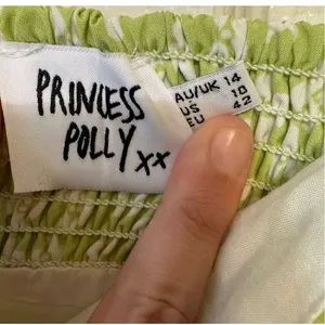 Princess Polly Floral Lime Mini Dress Sz 10 thumbnail 7