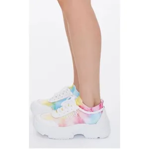 Chic Juicy Couture Multicolor Watercolor Low-Top Sneakers Size 7‎ Sweet thumbnail 2