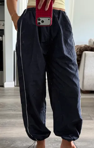 Navy Blue Track Pants thumbnail 1