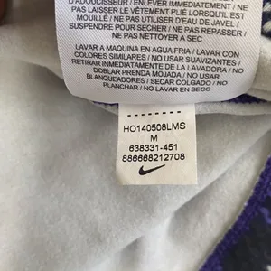 Nike Pro Hyperwarm Nordic Infinity Athletic Top Womens M Purple Funnel Neck thumbnail 8
