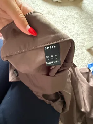 Shein Brown wide leg pants thumbnail 3