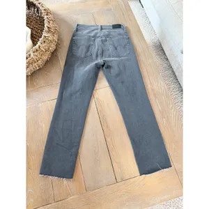 Edwin Jeans Women Bree Washed Black‎ 27 Straight Leg High Rise Raw Hem EW2003QRZ thumbnail 5
