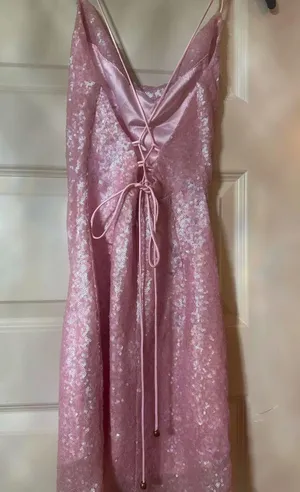 Hello Molly Bond Girl Dress Baby Pink thumbnail 3