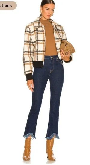 JONATHAN SIMKHAI River High Rise Straight Jeans In Rinse thumbnail 3