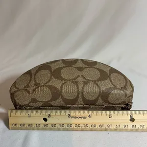 Coach Monogram Hard Clamshell Sunglass Case thumbnail 4