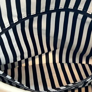 Kate Spade Southport Avenue Carmen Convertible Satchel Handbag Purse cream black thumbnail 12