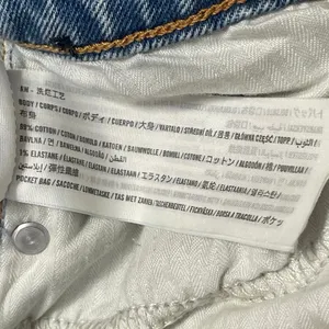 Abercrombie & Fitch The 90s Relaxed High Rise Blue Straight Denim Jeans Size 26 thumbnail 5