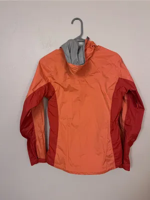 Eddie Bauer women's hooded jacket orange and dark red size XS small thumbnail 5