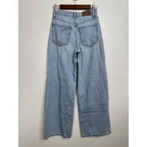 Madewell Superwide-Leg Jeans Light Wash High Rise Denim DM7115 Womens 23‎ thumbnail 2