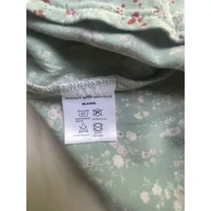 Brandy Melville Sage Green Floral Midi Skirt Side Slit Ditsy Flower MLA308L thumbnail 5