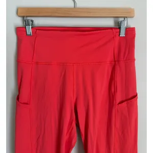 Lululemon Speed Up High-Rise Tight Women Size 8 Red Pockets LW5ATSS Full Length thumbnail 4