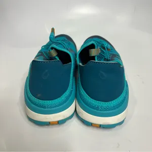 Olukai miki trainer sneakers teal casual women’s‎ size 8 bright slides thumbnail 5