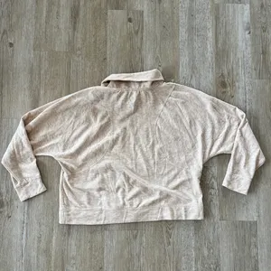 Womens Avia Cream/Tan Turtleneck Sweatshirt - XXL/2X thumbnail 4