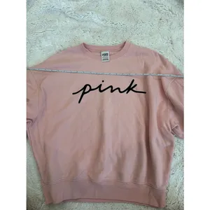 PINK Victoria's Secret Cozy Crewneck Sweatshirt - Pale Pink thumbnail 6