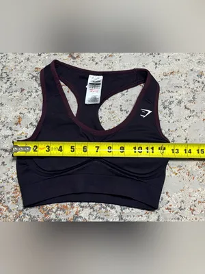 Gymshark Lift Seamless Sports Bra size Medium thumbnail 5