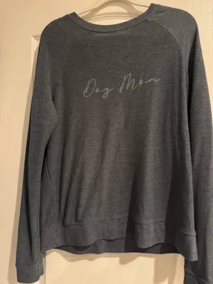 Dog mom sweater Gray Size L thumbnail 1