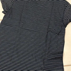 Abercrombie & Fitch Women Navy Blue‎ Crew Neck stripe T-Shirt size XS thumbnail 7