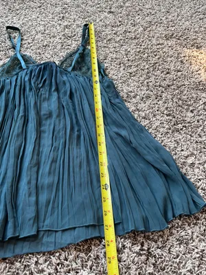 Victoria's Secret Pleated Rhinestone Strap Babydoll Chemise thumbnail 8