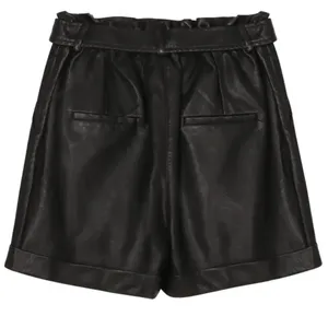 FRNCH NWT Faux Leather Belted Shorts thumbnail 2