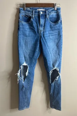 Levis high rise skinny jeans size 27 thumbnail 1