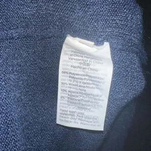 Madewell wool alpaca blend tan & black color block Allison cardigan thumbnail 3