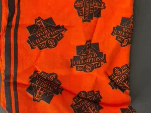 San Francisco Giants 2014 Mother's Day Promo Infinity Scarf thumbnail 1