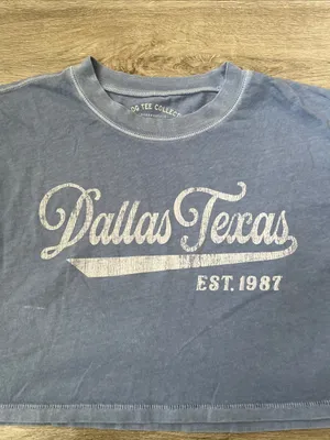 Aeropostale | Crop Boyfriend Tee Dallas size small thumbnail 3