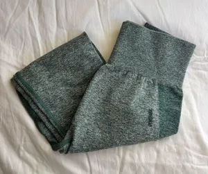 Gymshark Seamless Vital Leggings Green thumbnail 1