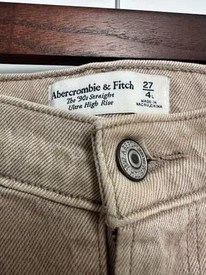 Abercrombie 90s High-Rise Straight Curve Love thumbnail 2